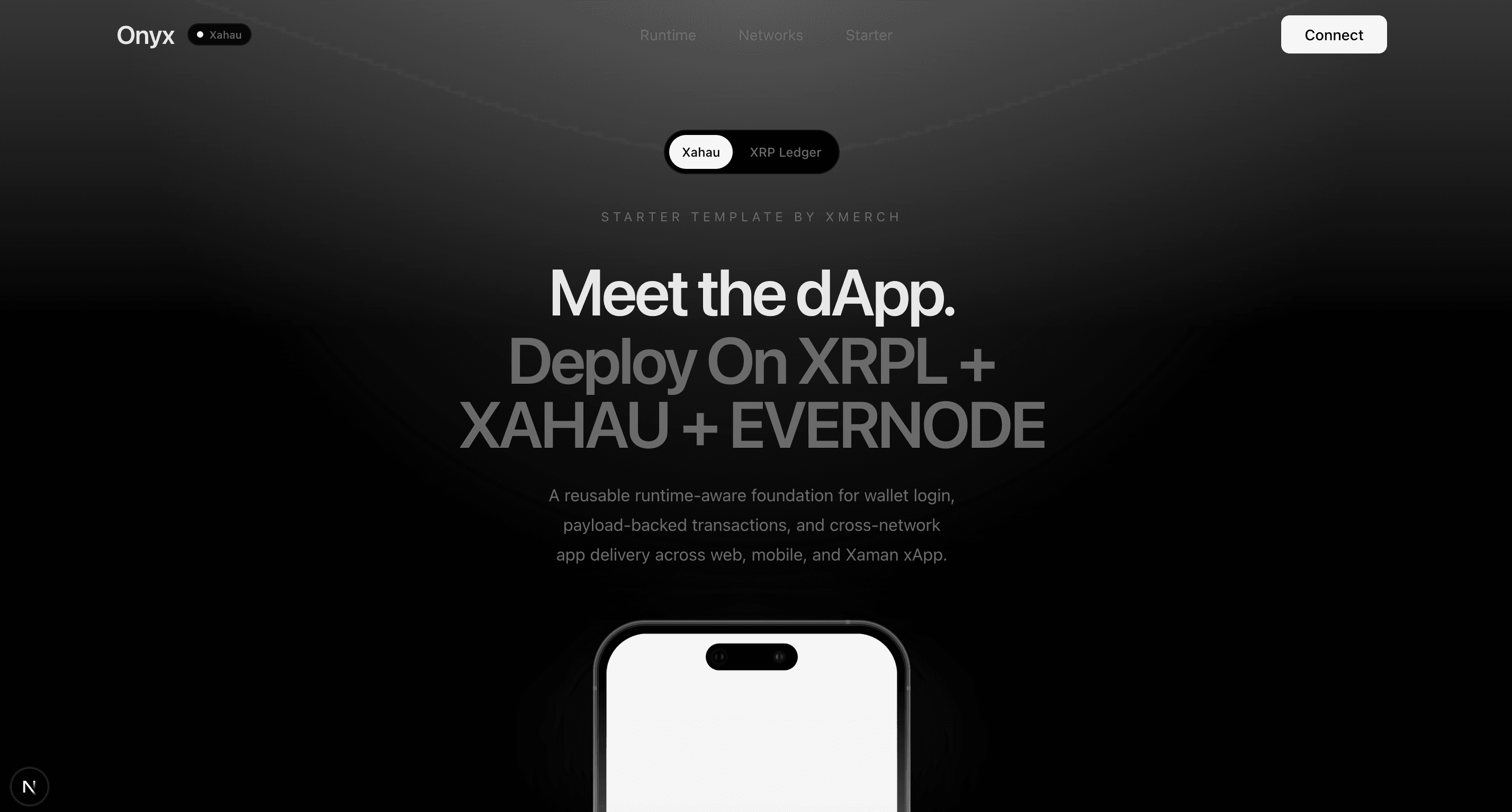 Onyx template preview